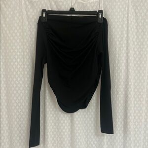 Black Long Sleeve Top